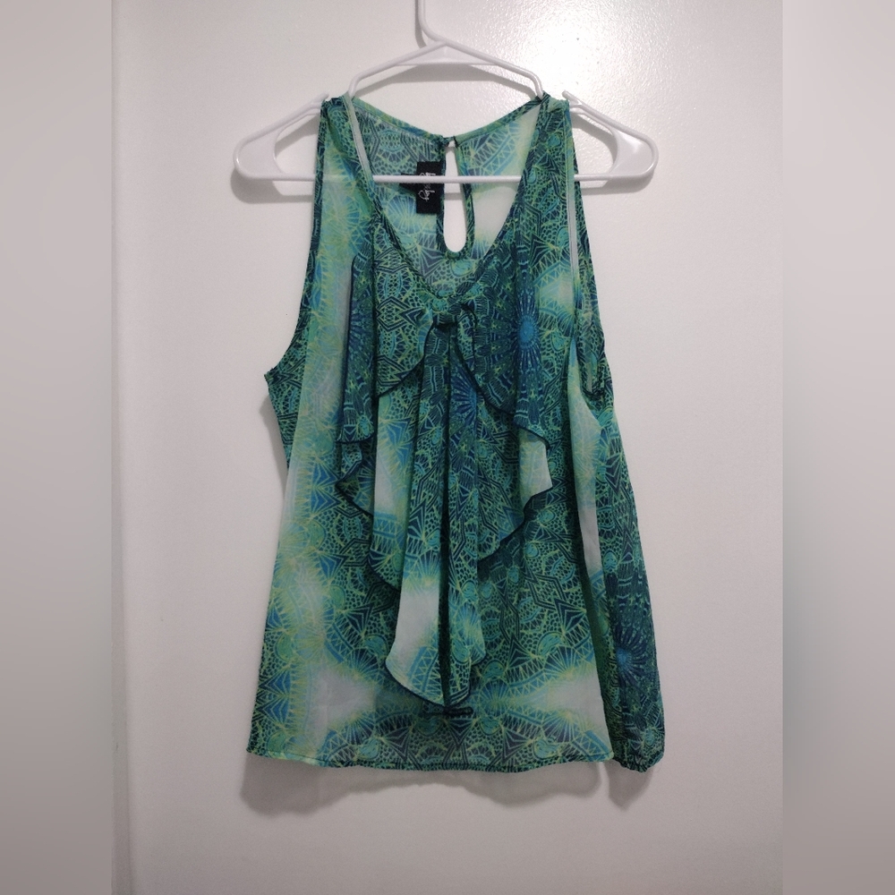NWT By and By Sleeveless Blouse Size L